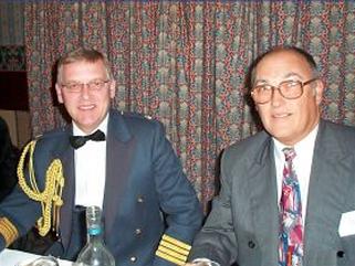Group Captain Burrell & Steve Lister